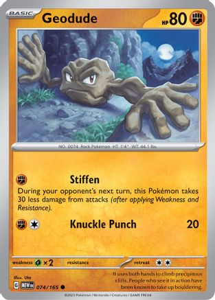 Geodude (74) - 151