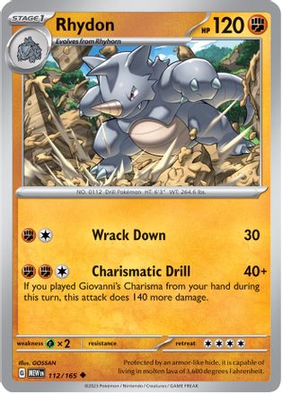 Rhydon (112) - 151