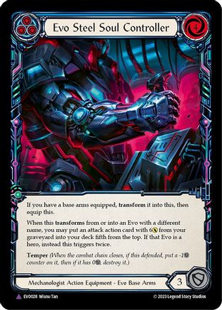 Evo Steel Soul Controller (Marvel) (EVO028) Cold Foil - Bright Lights
