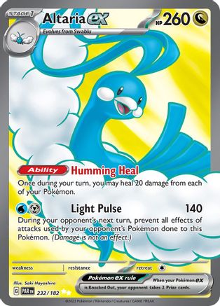 Altaria ex (232) Holofoil - Paradox Rift