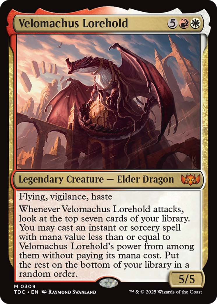 Velomachus Lorehold (309) - Commander: Tarkir: Dragonstorm