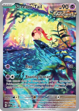 Scream Tail - 065 (65) Holofoil - SV Scarlet & Violet Promo Cards