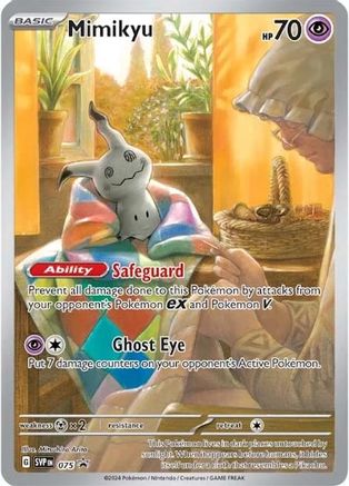 Mimikyu - 075 (75) Holofoil - SV Scarlet & Violet Promo Cards
