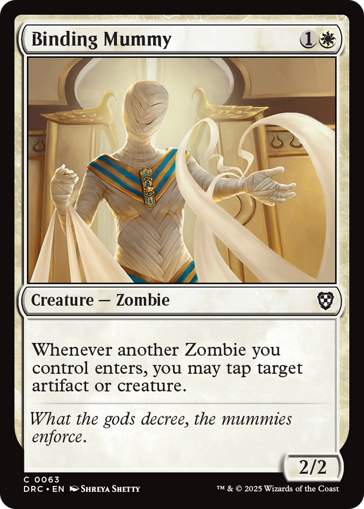 Binding Mummy (063) - Commander: Aetherdrift