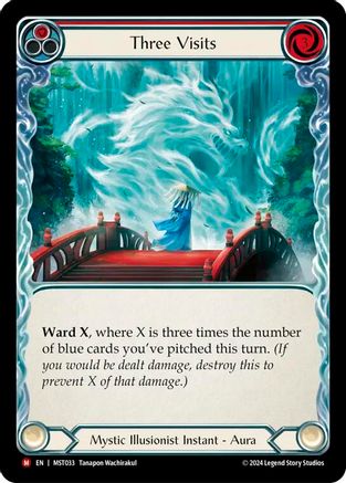 Three Visits (MST033) Rainbow Foil - Part the Mistveil