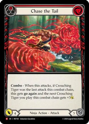 Chase the Tail (MST161) Rainbow Foil - Part the Mistveil