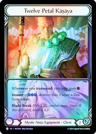 Twelve Petal Kasaya (Extended Art) (MST048) Cold Foil - Part the Mistveil