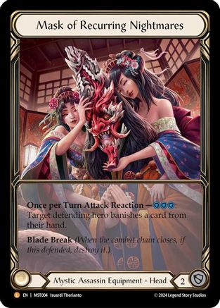 Mask of Recurring Nightmares (Extended Art) (MST004) Cold Foil - Part the Mistveil