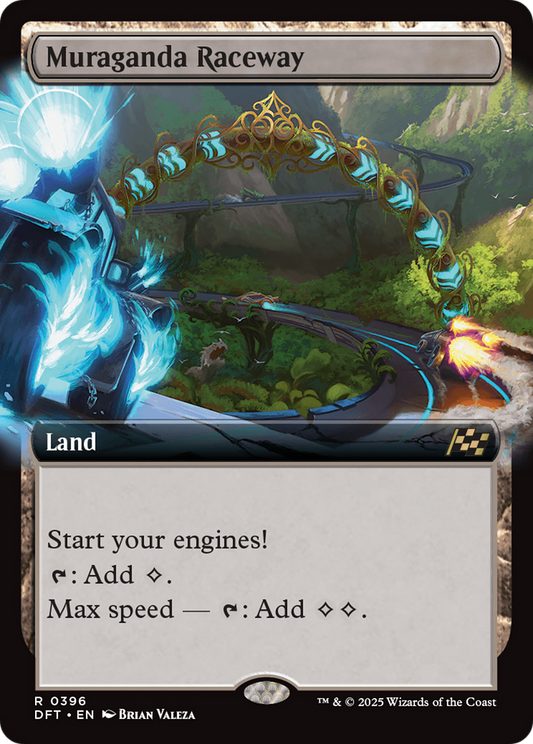 Muraganda Raceway (0396) (Extended Art) Foil (396) - Aetherdrift
