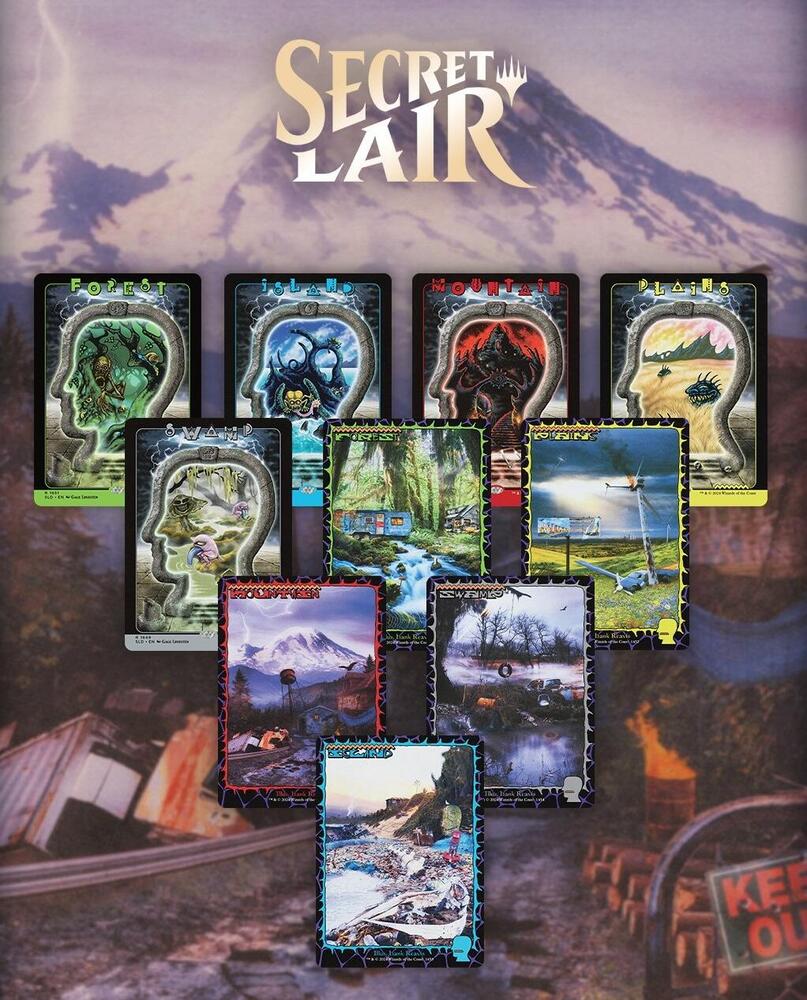 Secret Lair - Brain Dead: Lands