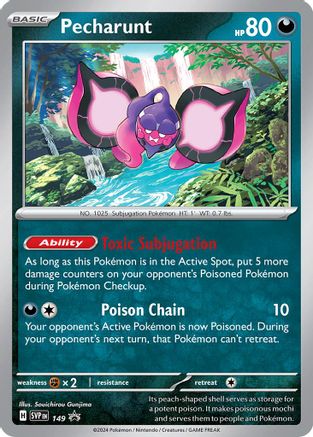 Pecharunt - 149 (149) Holofoil - SV Scarlet & Violet Promo Cards