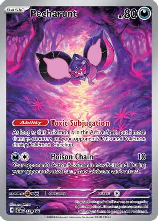Pecharunt - 129 (129) Holofoil - SV Scarlet & Violet Promo Cards