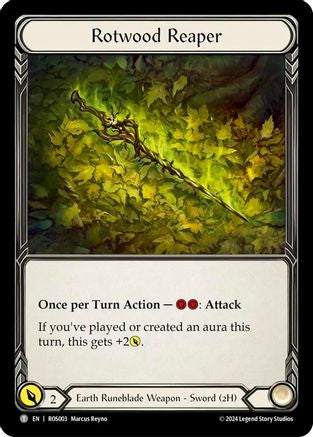 Rotwood Reaper // Staff of Verdant Shoots (ROS003//ROS015) - Rosetta