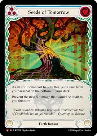 Seeds of Tomorrow (ROS035) Rainbow Foil - Rosetta