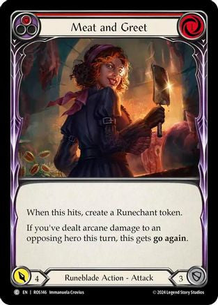 Meat and Greet (Red) (ROS146) - Rosetta