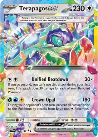 Terapagos ex (128) Holofoil - Stellar Crown