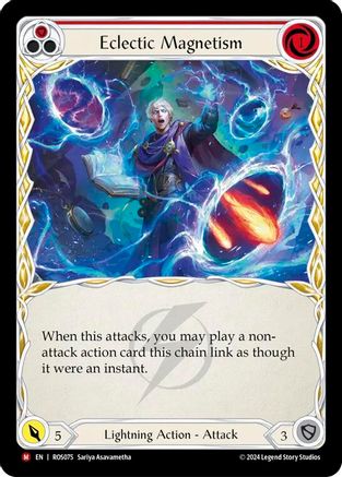 Eclectic Magnetism (ROS075) Rainbow Foil - Rosetta