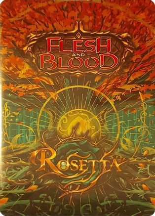 Rosetta Set Art Card - Rosetta