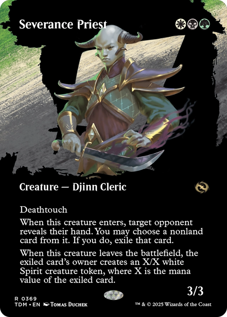Severance Priest (Borderless) (369) - Tarkir: Dragonstorm