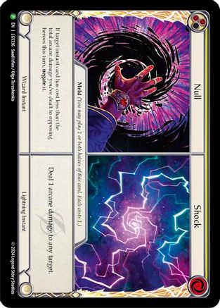 Null // Shock (LGS336) Cold Foil - Flesh and Blood: Promo Cards