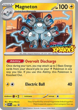 Magneton - 153 (153) Holofoil - SV Scarlet & Violet Promo Cards