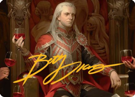 Edgar Markov Art Card (Gold-Stamped Signature) (024) - Art Series: Innistrad Remastered