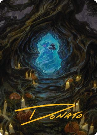 Conjurer's Closet Art Card (Gold-Stamped Signature) (017) - Art Series: Innistrad Remastered