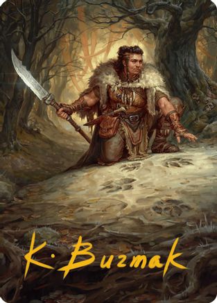 Tireless Tracker Art Card (Gold-Stamped Signature) (016) - Art Series: Innistrad Remastered