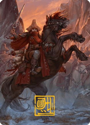 Zealous Conscripts (Gold-Stamped Signature) (012) - Art Series: Innistrad Remastered