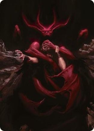 Infernal Grasp Art Card (010) - Art Series: Innistrad Remastered