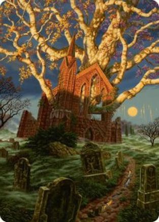 Abundant Growth Art Card (013) - Art Series: Innistrad Remastered