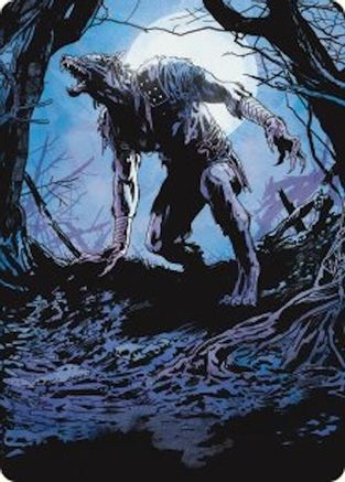 Krallenhorde Howler Art Card (019) - Art Series: Innistrad Remastered