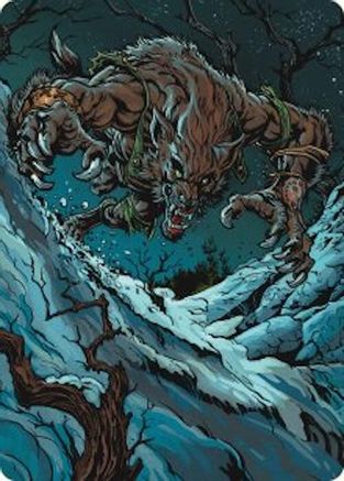 Ravager of the Fells Art Card (021) - Art Series: Innistrad Remastered