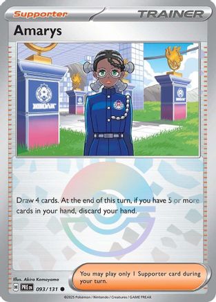 Amarys (Poke Ball Pattern) (93) Holofoil - Prismatic Evolutions