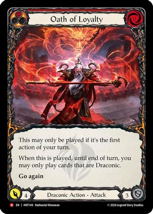 Oath of Loyalty (HNT149) Rainbow Foil - The Hunted