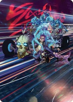 Midnight Mangler Art Card (038) - Art Series: Aetherdrift