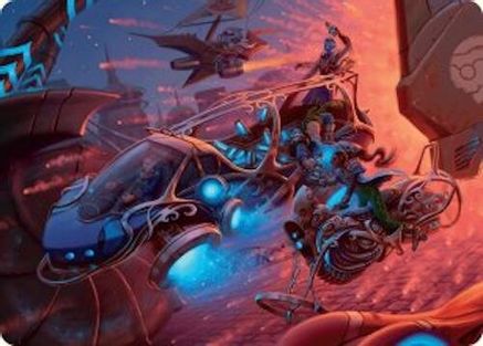 Rangers' Refueler Art Card (027) - Art Series: Aetherdrift