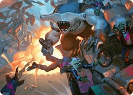 Trade the Helm Art Card (025) - Art Series: Aetherdrift