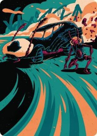 Carrion Cruiser Art Card (039) - Art Series: Aetherdrift