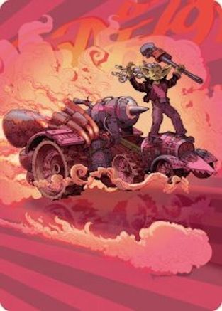 Burner Rocket Art Card (041) - Art Series: Aetherdrift