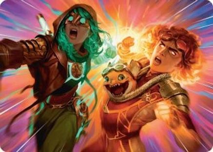 Full Throttle Art Card (023) - Art Series: Aetherdrift