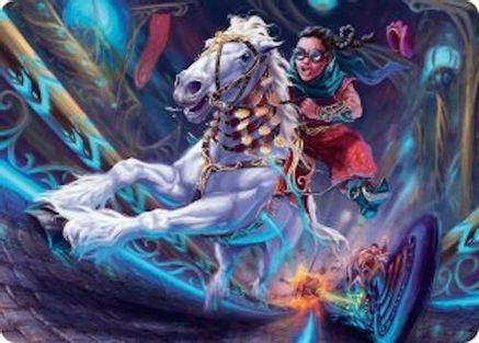 Gilded Ghoda Art Card (034) - Art Series: Aetherdrift