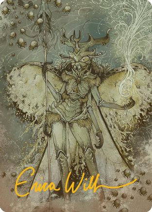 Aatchik, Emerald Radian Art Card (6/54) (Gold-Stamped Signature) (006) - Art Series: Aetherdrift