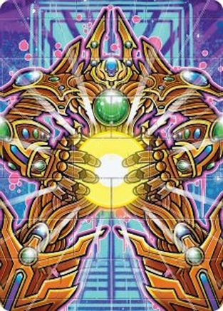 Brightglass Gearhulk Art Card (053) - Art Series: Aetherdrift