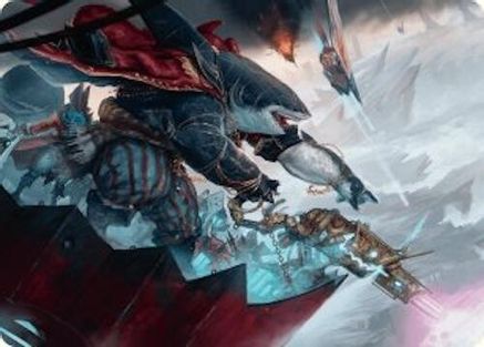 Captain Howler, Sea Scourge Art Card (16/54) (016) - Art Series: Aetherdrift
