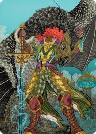 Caradora, Heart of Alacria Art Card (3/54) (003) - Art Series: Aetherdrift