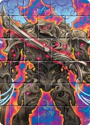 Coalstoke Gearhulk Art Card (054) - Art Series: Aetherdrift