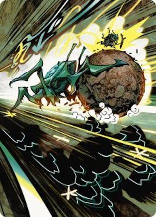 Debris Beetle Art Card (045) - Art Series: Aetherdrift