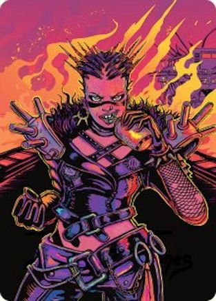 Far Fortune, End Boss Art Card (2/54) (002) - Art Series: Aetherdrift