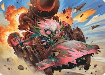 Redshift, Rocketeer Chief Art Card (013) - Art Series: Aetherdrift